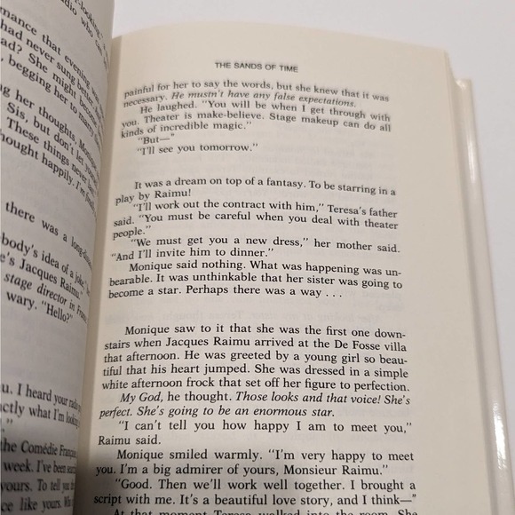 The Sands of Time (1988, Hardcover) - Sidney Sheldon [Fiction, Thriller] - Picture 7 of 9